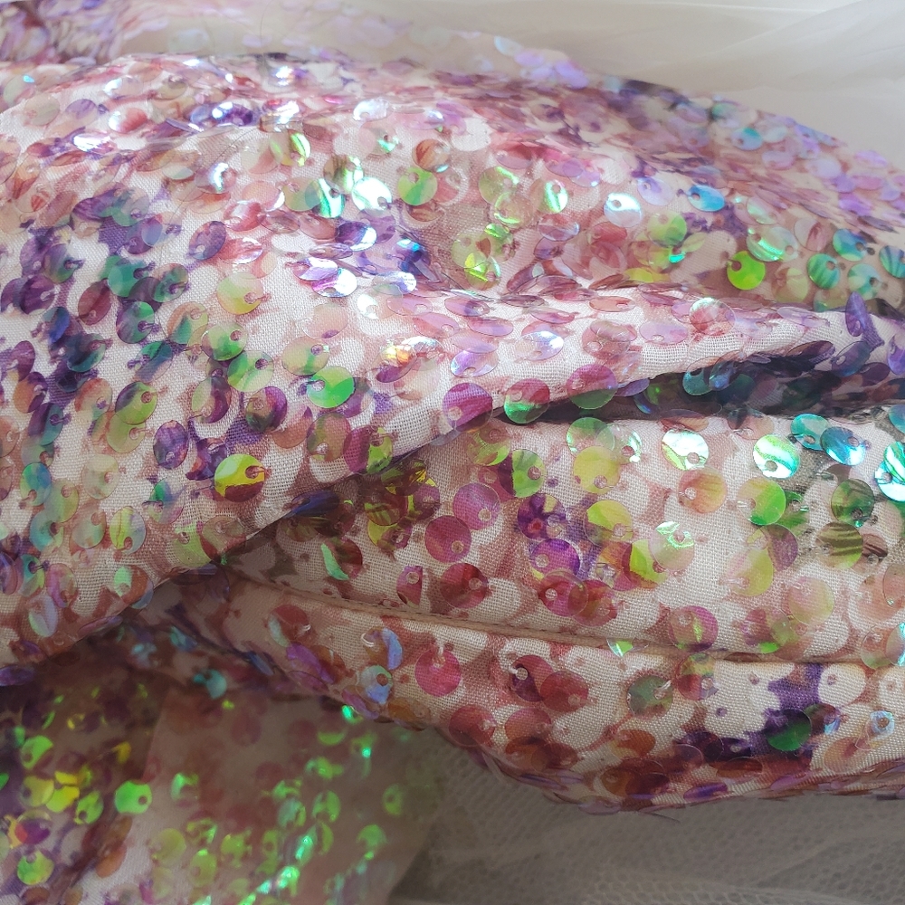 Jovani Sequin Mermaid Dress sz 12 - Picture 15 of 15